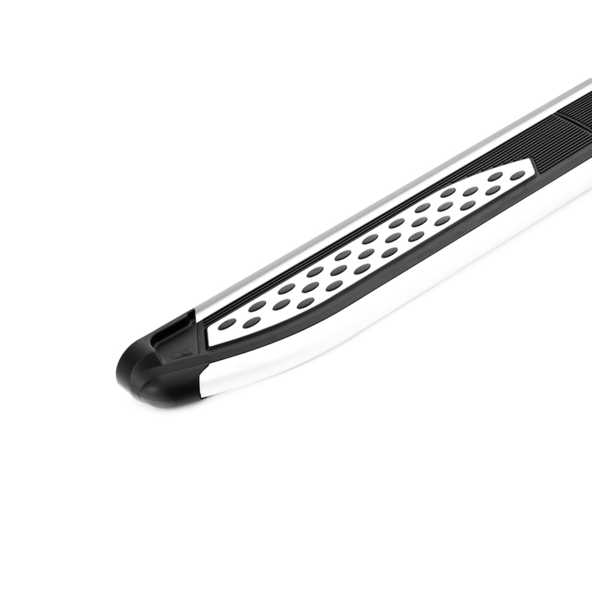 Πλευρικά σκαλοπάτια ασημί Can auto