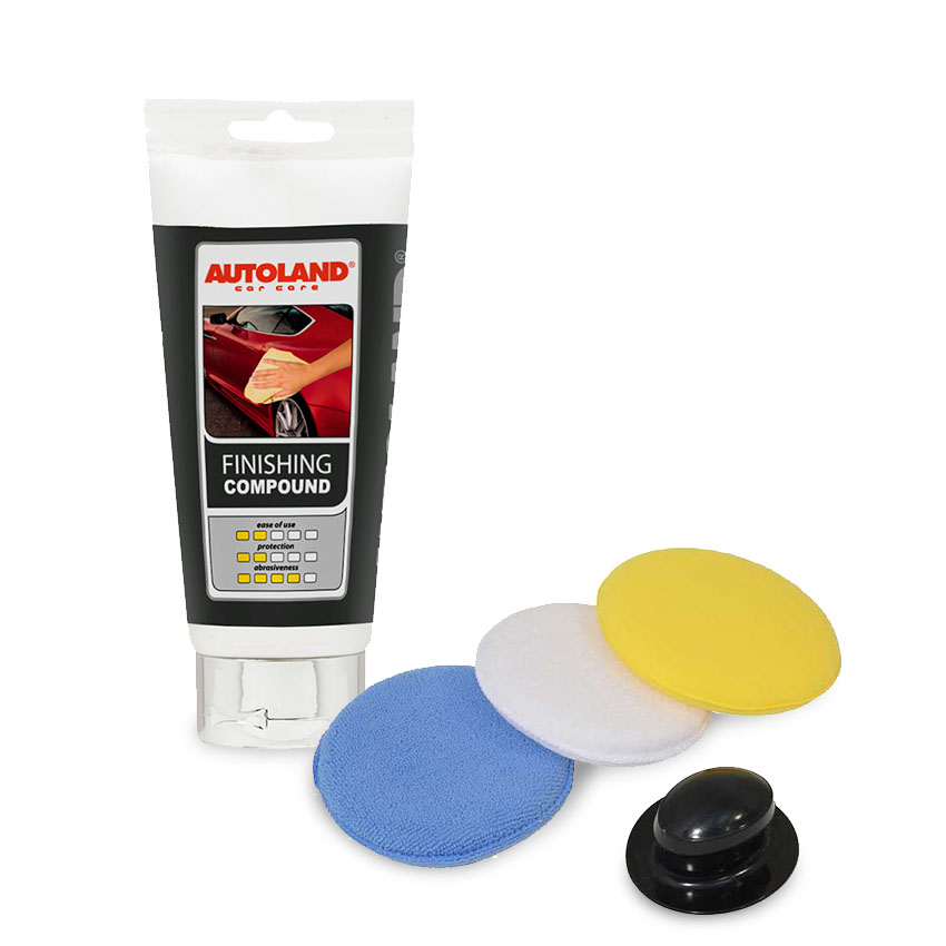 Είδη περιποίησης γυαλίσματος Autoland σετ προσφοράς 3τμχ