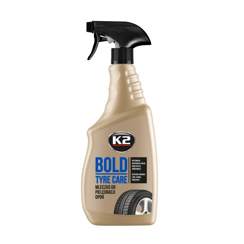Γυαλιστικό/καθαριστικό ελαστικών K2 Bold tyre care 700ml