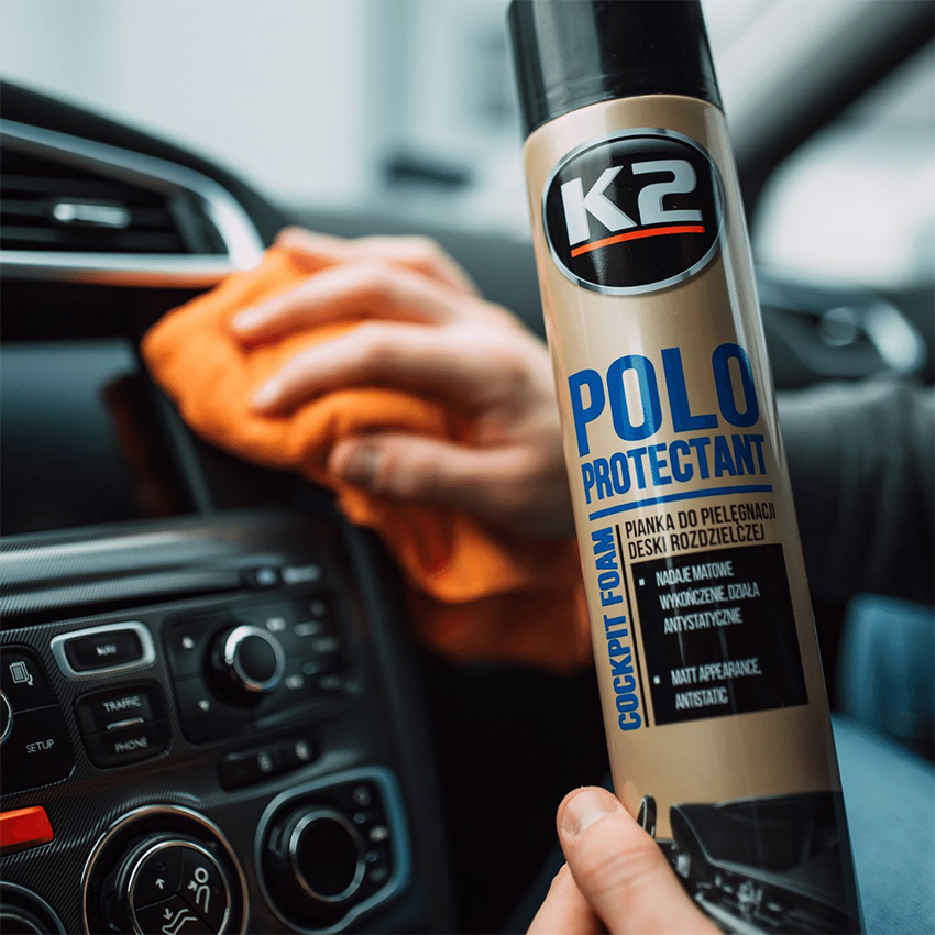 Αφρός καθαρισμού πλαστικών K2 Polo Protectant Μat 750ml