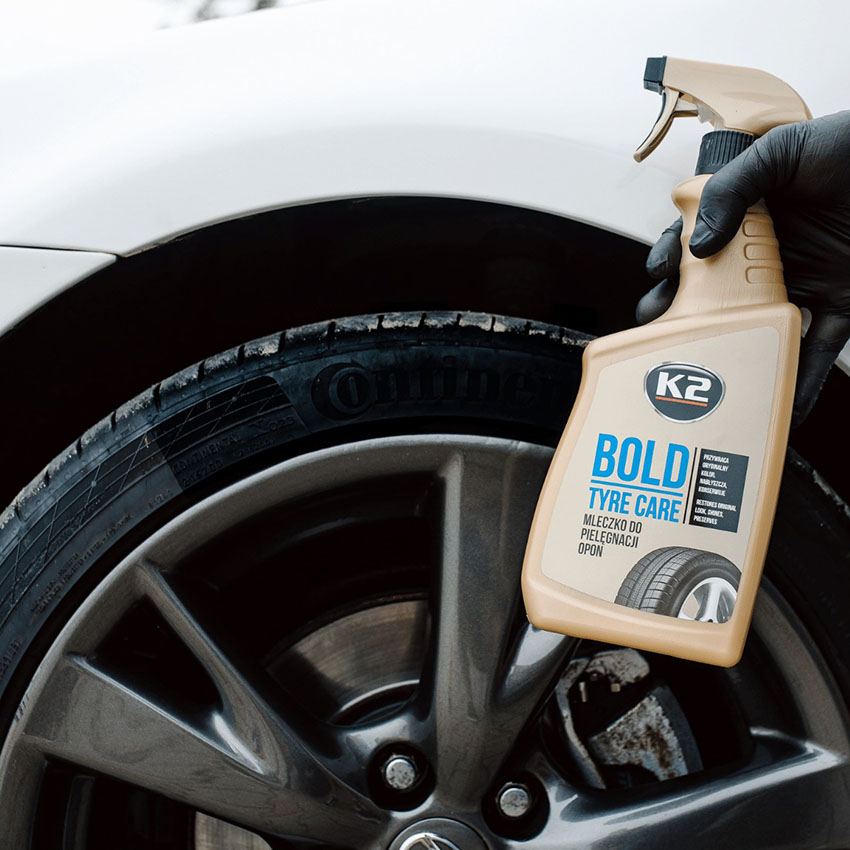 Γυαλιστικό / καθαριστικό ελαστικών K2 Bold Tyre Care 700ml