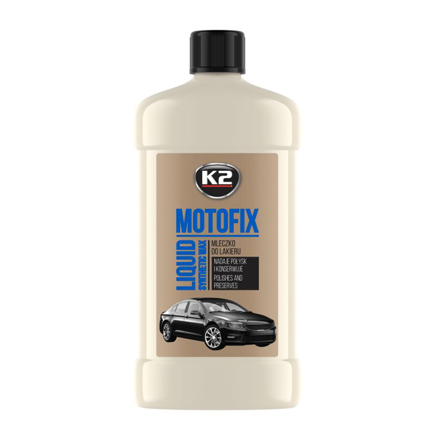 Γυαλιστικό - στιλβωτικό κερί K2 Motofix 500ml