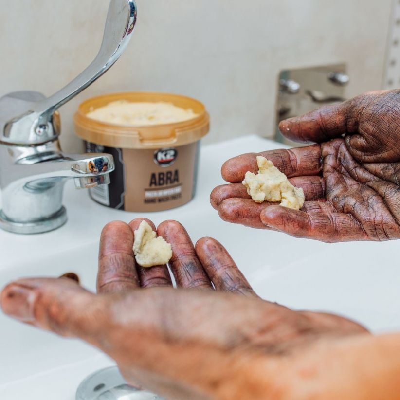 Πάστα καθαρισμού χεριών K2 Abra από λάδια/γράσα/λίπη 500ml