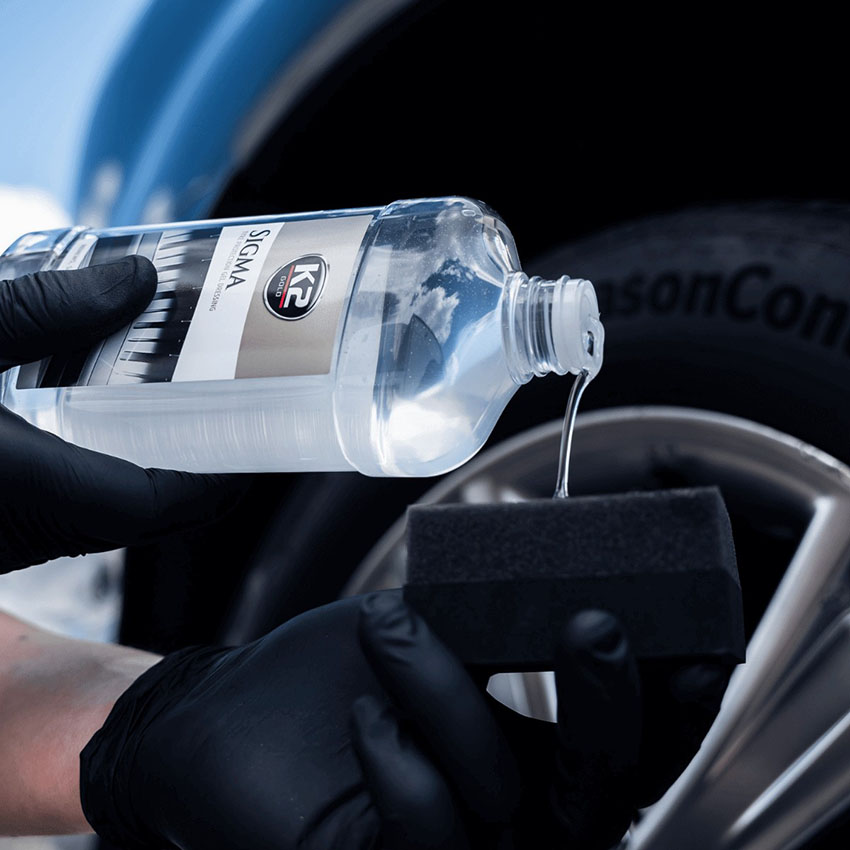 Γυαλιστικό ελαστικών K2 Sigma 500ml