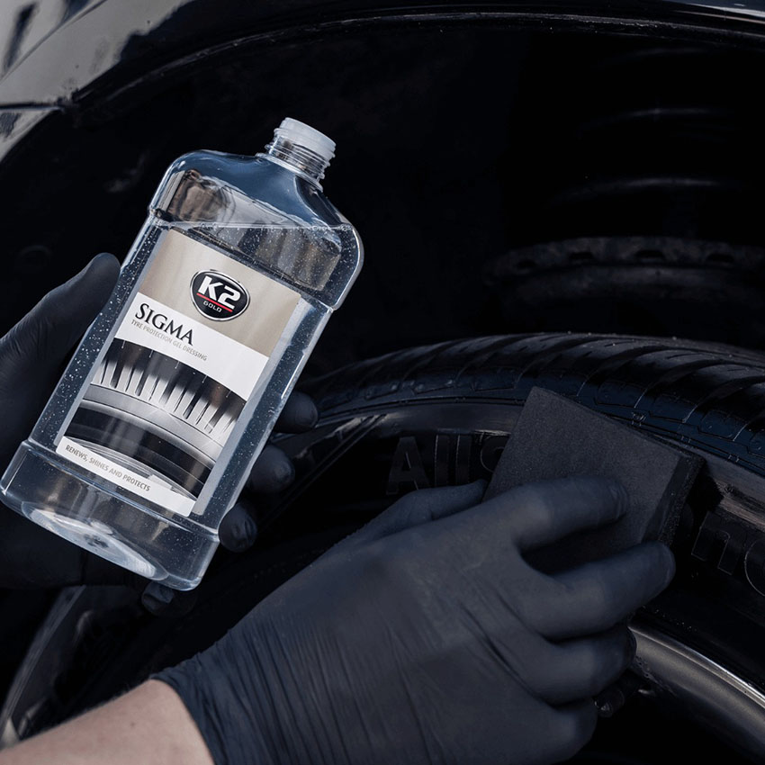 Γυαλιστικό ελαστικών K2 Sigma 500ml