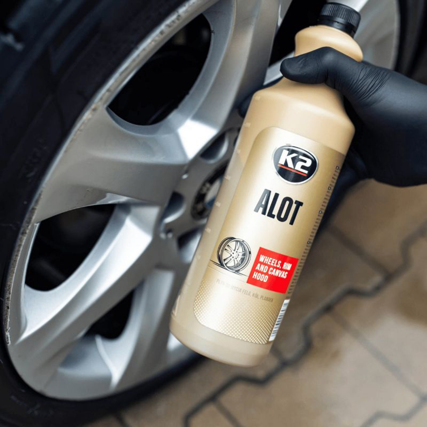 Υγρό καθαρισμού ζαντών / τροχών K2 Alot 1Lt