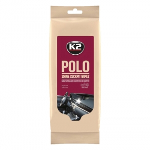 Μαντηλάκια καθαρισμού ταμπλό K2 Polo Shine 24τμχ