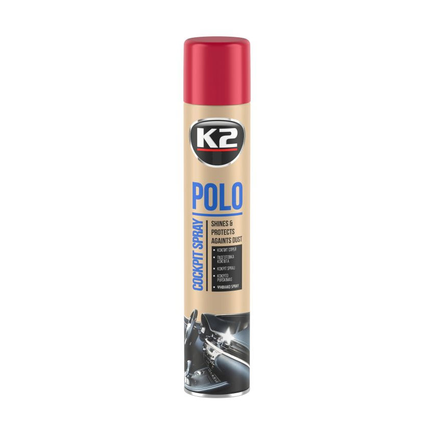 Γυαλιστικό σπρέι ταμπλό K2 Polo Cherry 750ml