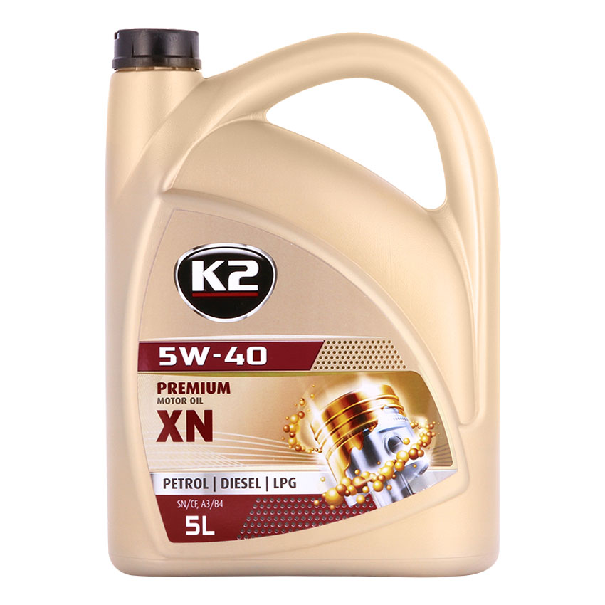 Λιπαντικό κινητήρα K2 Texar 5W-40 XN 5lt