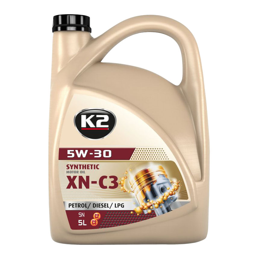 Λιπαντικό κινητήρα K2 Texar 5W-30 XN-C3 5lt