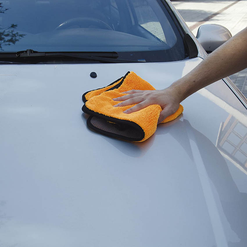 Πετσέτα στεγνώματος αυτοκινήτου με μικροΐνες 2σε1 40x45cm