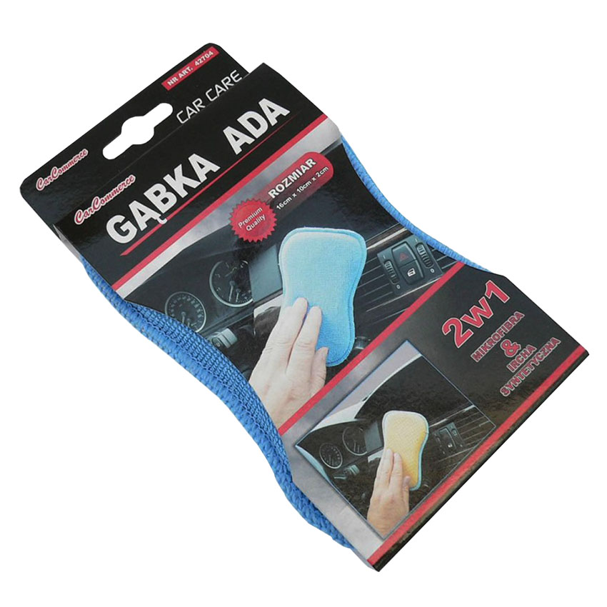 Σφουγγάρι με μικροΐνες 2 σε 1