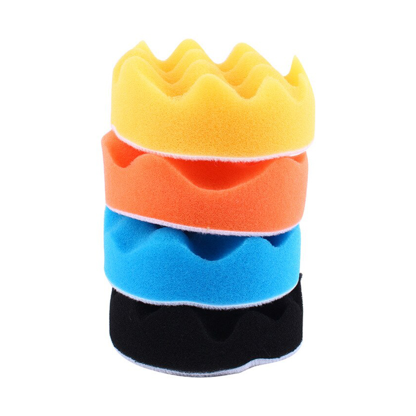 Σφουγγάρια γυαλίσματος Waffle Pads Φ8cm 4τμχ