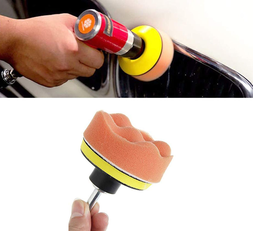 Σφουγγάρια γυαλίσματος Waffle Pads Φ8cm 4τμχ