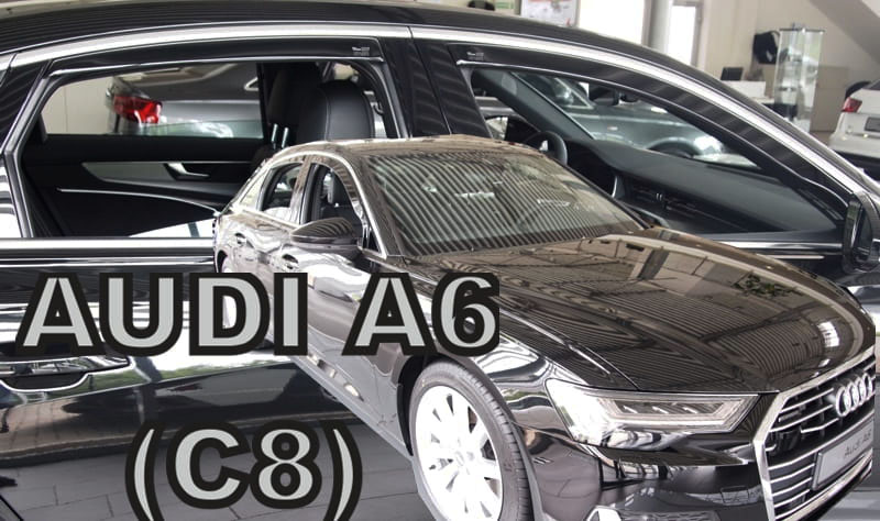 Ανεμοθραύστες HEKO για Audi A6 Sedan 4D (C8) 4τμχ