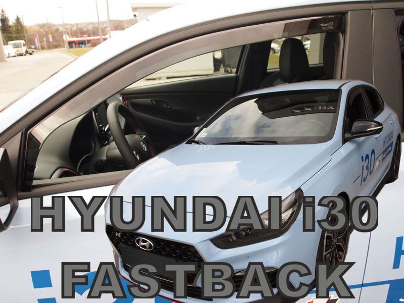 Ανεμοθραύστες HEKO για Hyundai i30 (III) Fastback 5D 2τμχ