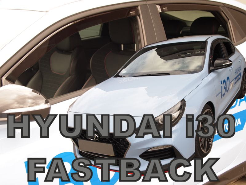 Ανεμοθραύστες HEKO για Hyundai i30 (III) Fastback 5D 4τμχ