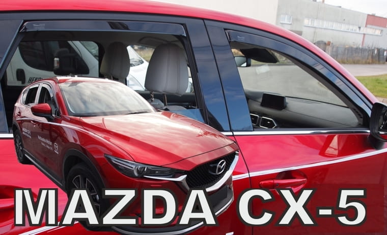 Ανεμοθραύστες HEKO για Mazda CX-5 (II) 4τμχ