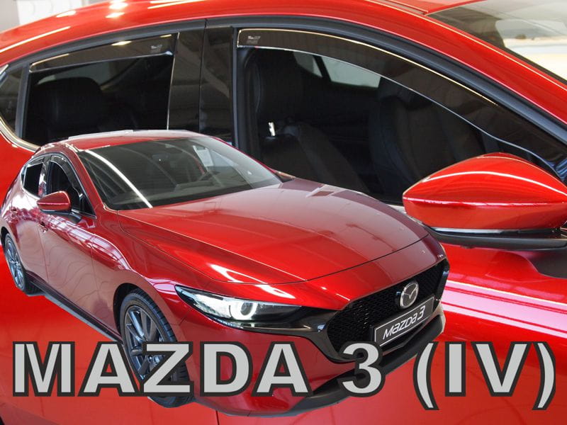 Ανεμοθραύστες HEKO για Mazda 3 Hatchback 5D (BP) 4τμχ