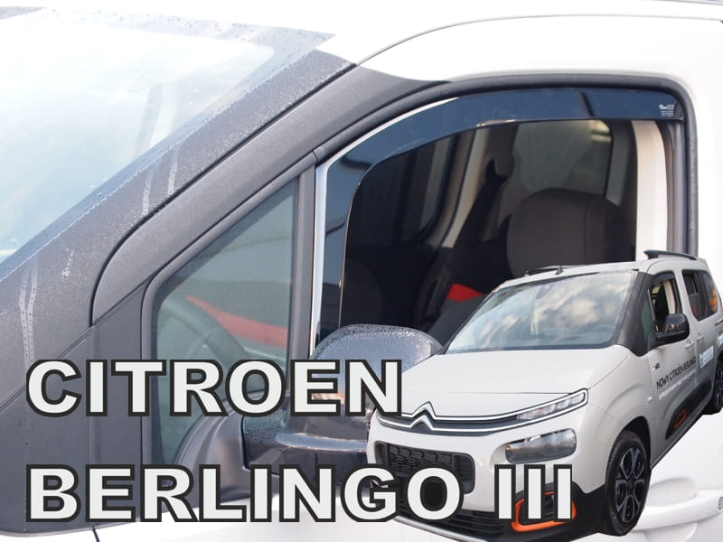 Ανεμοθραύστες HEKO για Berlingo (III) / Partner (III) / Rifter / Combo (E) / ProAce City 2τμχ
