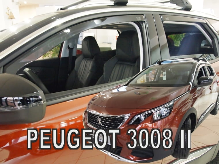 Ανεμοθραύστες HEKO για Peugeot 3008 (II) 4τμχ