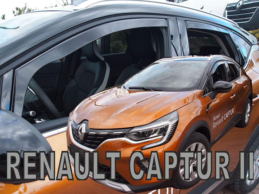 Ανεμοθραύστες HEKO για Renault Captur (II) 4τμχ