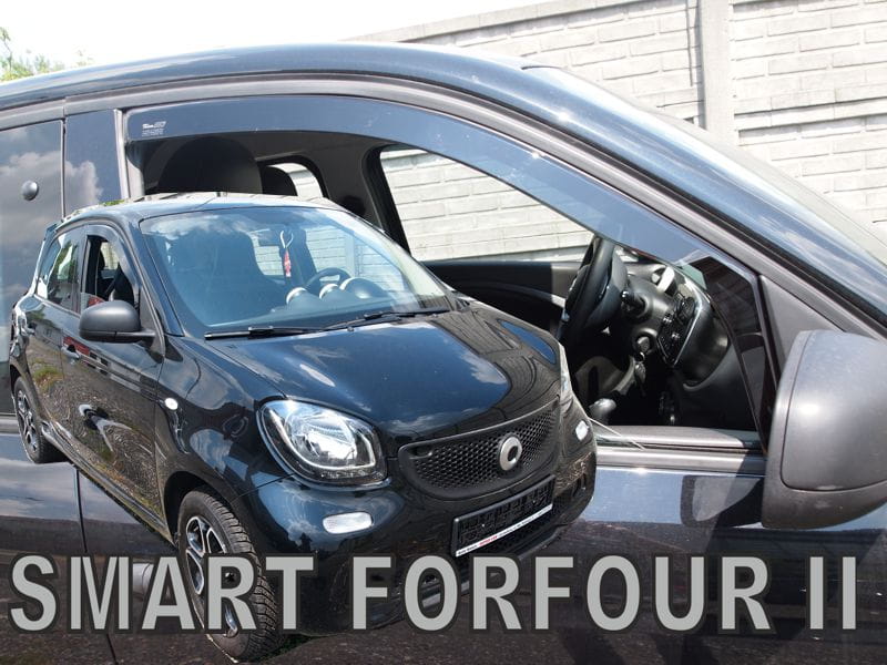 Ανεμοθραύστες HEKO για Smart Forfour II 2τμχ