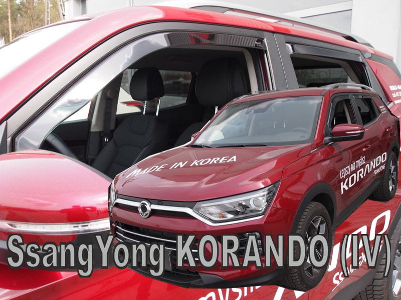 Ανεμοθραύστες HEKO για Ssangyong Korando IV 4τμχ