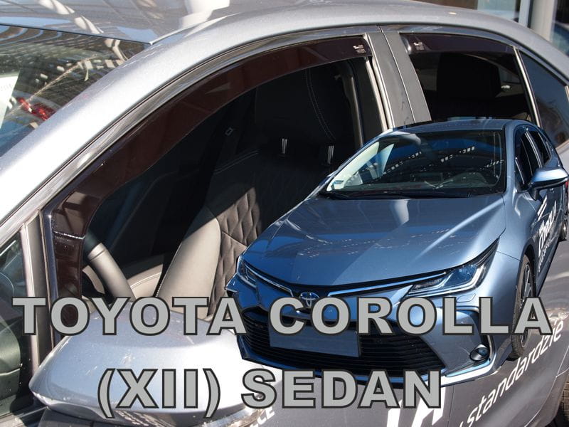 Ανεμοθραύστες HEKO για Toyota Corolla (XII) Sedan 4τμχ
