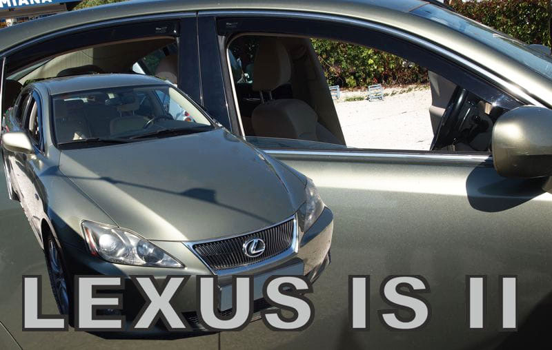 Ανεμοθραύστες HEKO για Lexus IS (II) 4τμχ