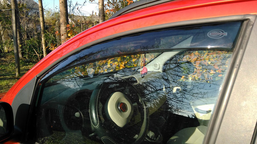 Ανεμοθραύστες Szatuna Classic για Fiat Panda III 5D 2τμχ