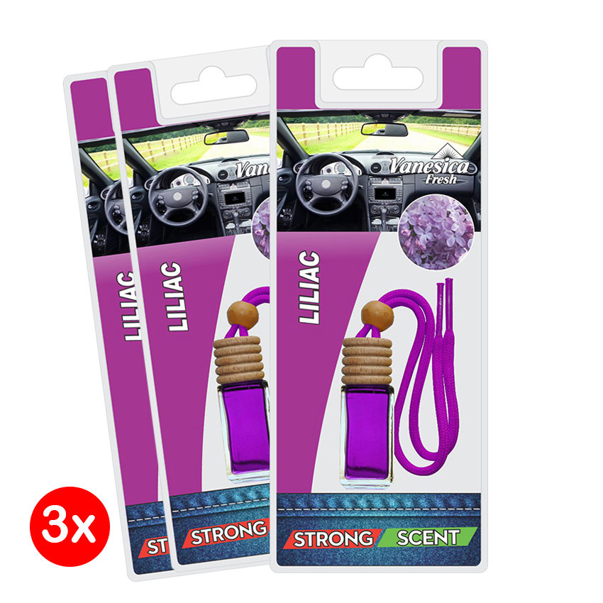 Αρωματικά Vanesica Fresh Bottle Liliac 5ml 3τμχ