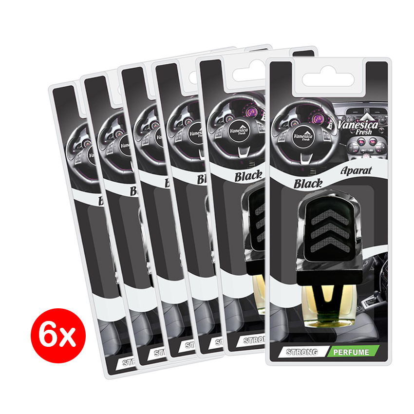 Αρωματικά Vanesica Aparat Black 8ml 6τμχ