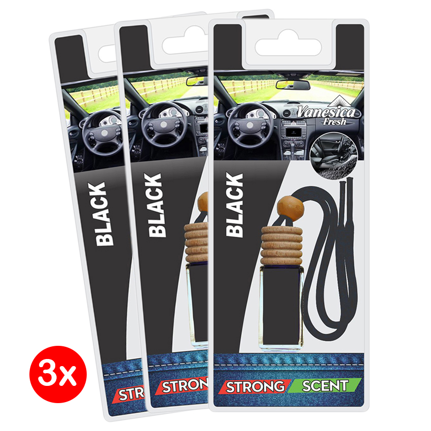 Αρωματικά Vanesica Fresh Bottle Black 5ml 3τμχ