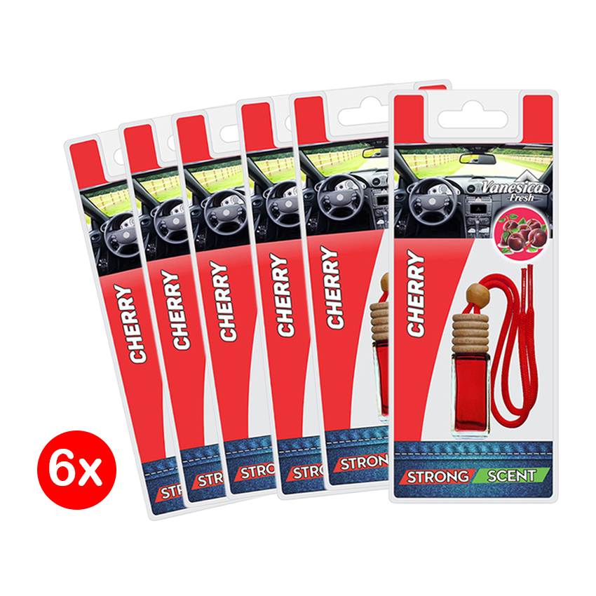 Αρωματικά Vanesica Fresh Bottle Bubble Gum Frutti 5ml 6τμχ