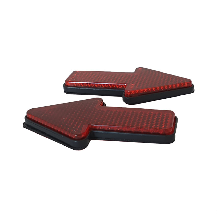 Αντανακλαστικά βελάκια κόκκινα 2τμχ