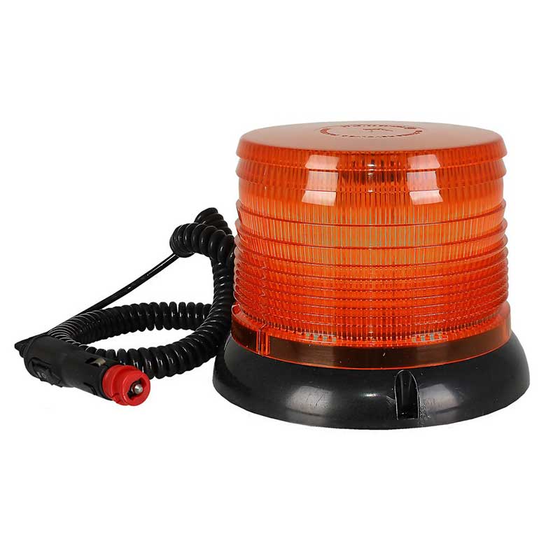 Φάρος μαγνητικός LED πορτοκαλί 12V/24V