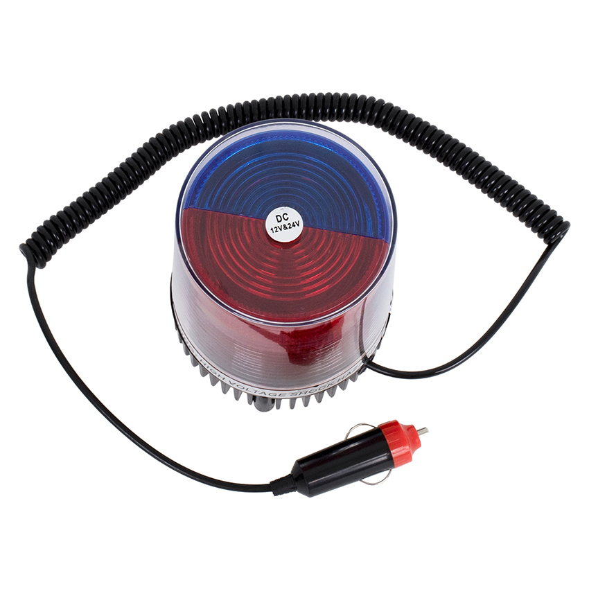 Φάρος μαγνητικός LED μπλε-κόκκινο 12V/24V