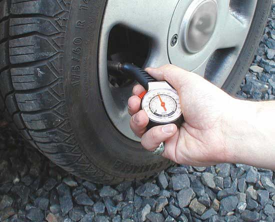 Μετρητής πίεσης ελαστικών 5 BAR