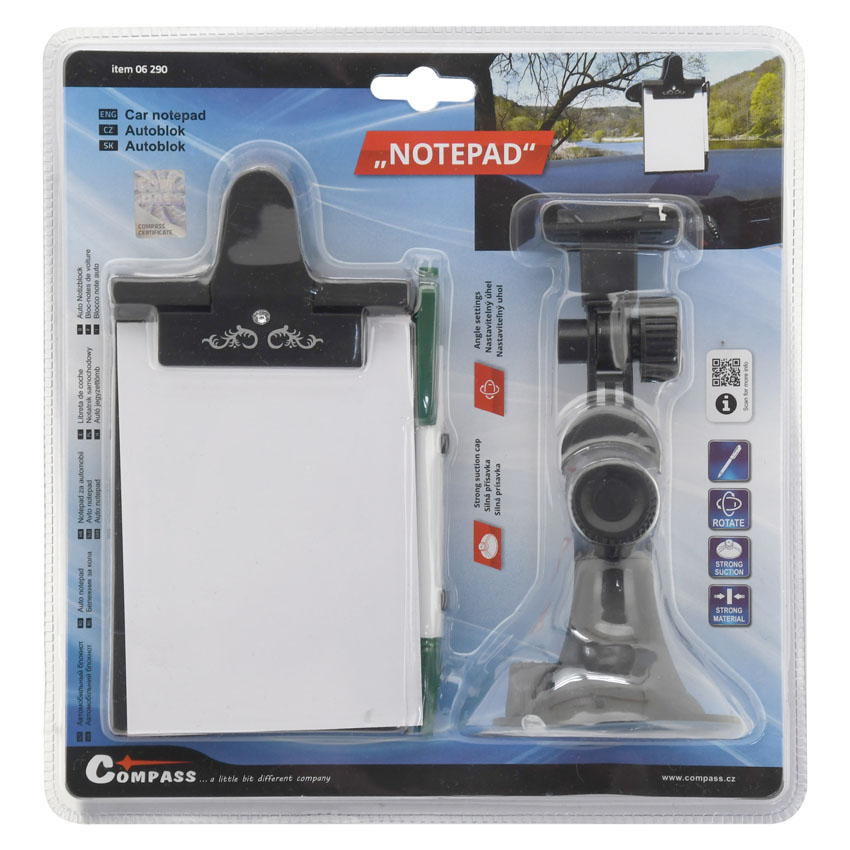 Σημειωματάριο παρμπρίζ 8.5x11.5 cm