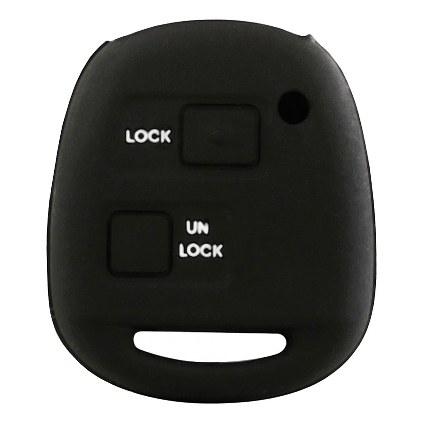 Κάλυμμα κλειδιών σιλικόνης μαύρο Toyota Type-3