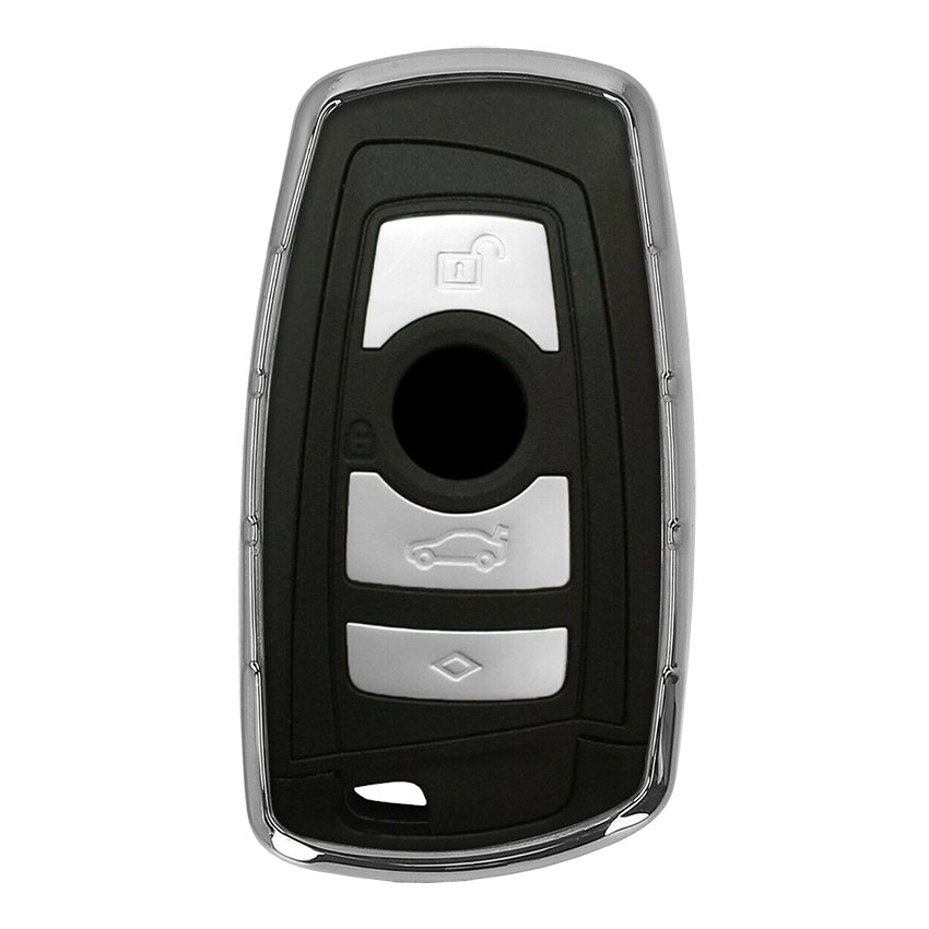 Κάλυμμα κλειδιών σιλικόνης χρωμίου BMW