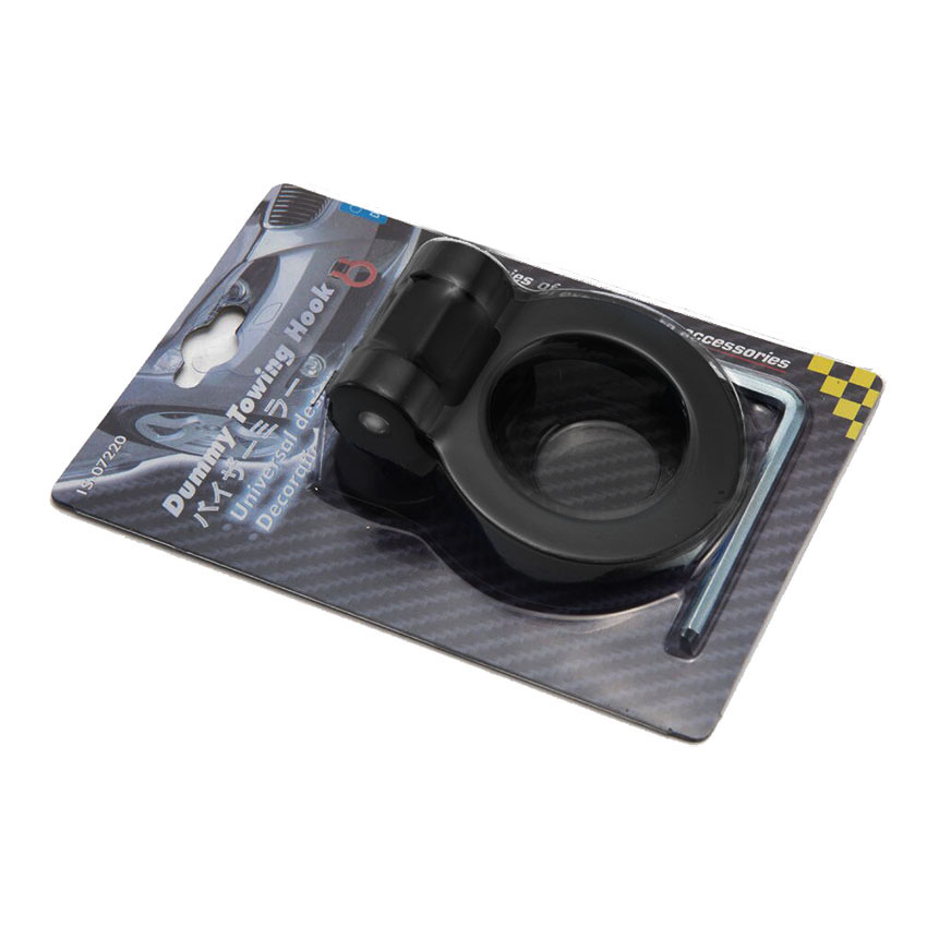 Διακοσμητικός γάντζος ρυμούλκησης μαύρο