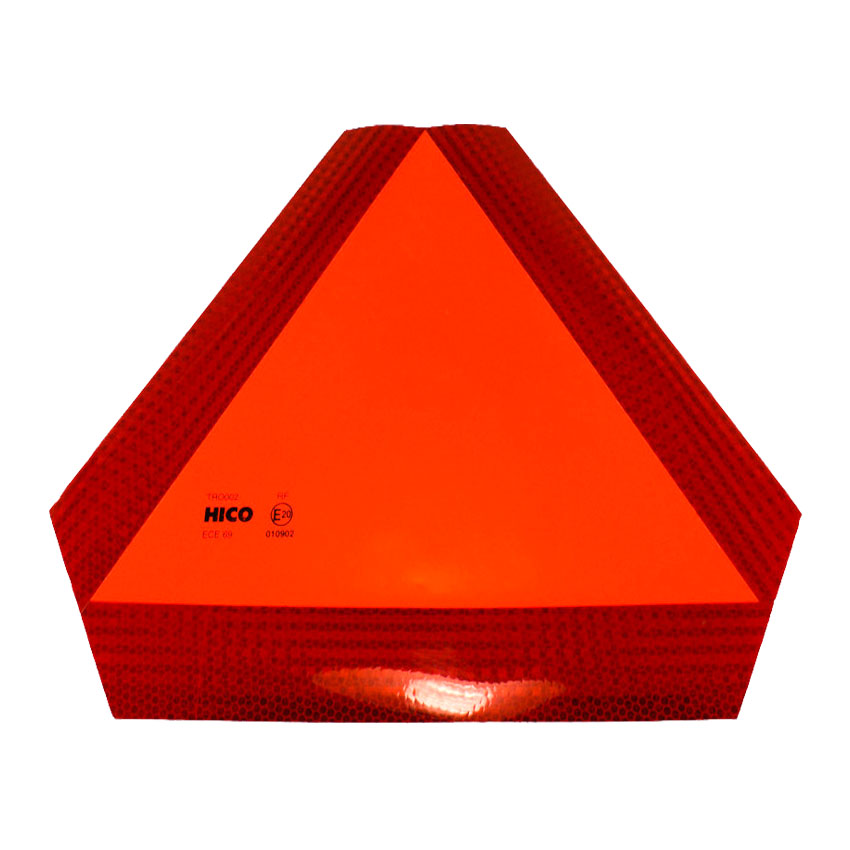 Αυτοκόλλητο τρίγωνο βραδυπορίας οχημάτων