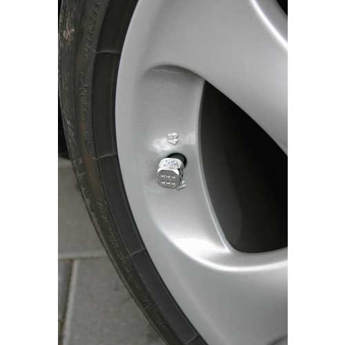 Καπάκια βαλβίδων Dice χρωμίου