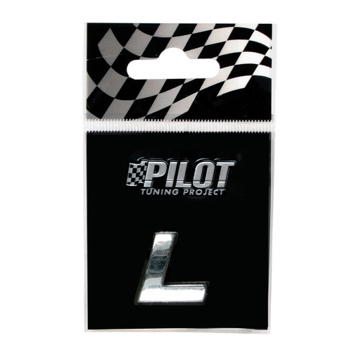 Αυτοκόλλητο γράμμα "L" 3D Type-1