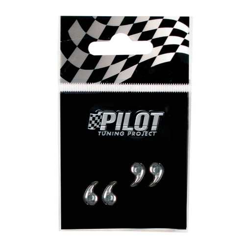 Αυτοκόλλητο γράμμα 3D Type-1 " ,,,, "