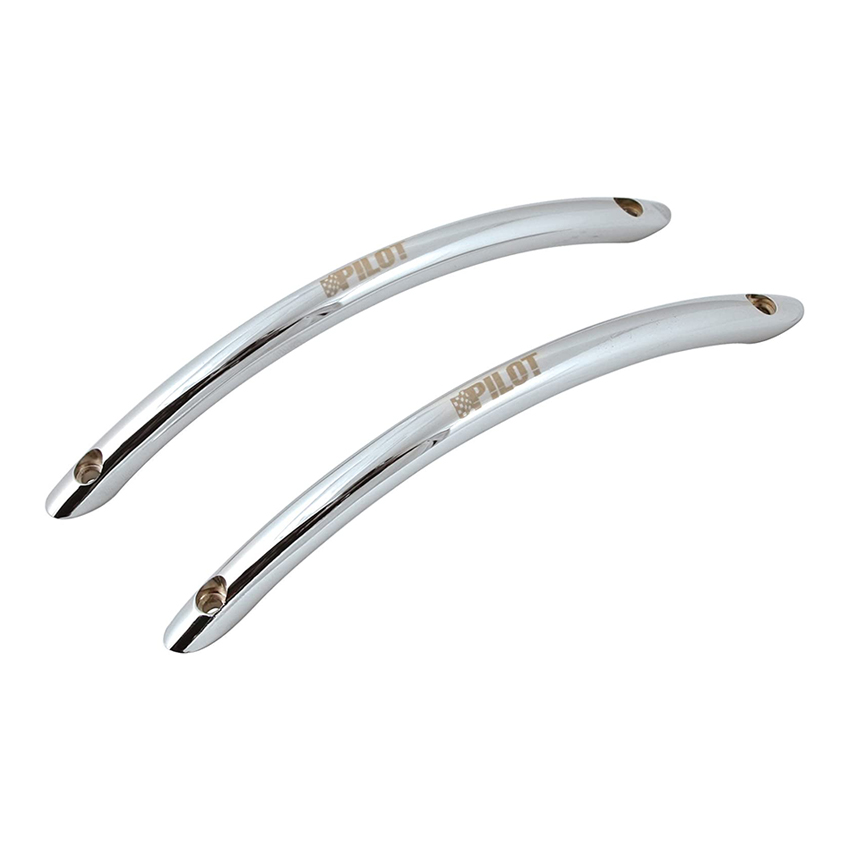 Ράβδοι διακοσμητικοί νίκελ 145x27mm 2τμχ