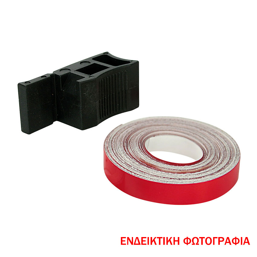 Διακοσμητική ταινία τροχών ασημί 5mm x 750cm