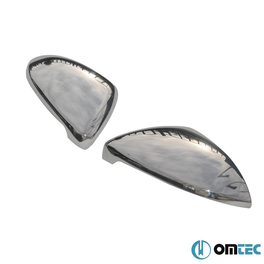 Καπάκια καθρεπτών χρωμίου μεταλλικά για VW Golf VII